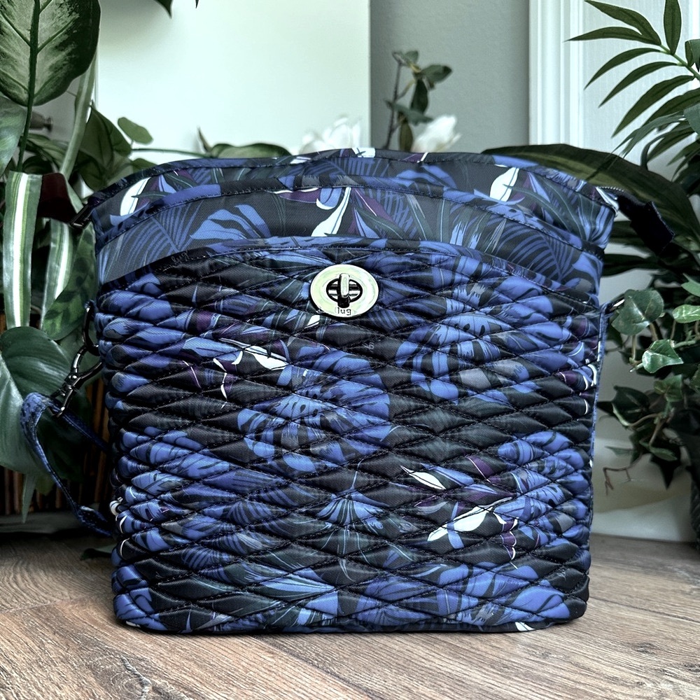 Lug 2 Pc. Bundle Blue Leaf Mambo Crossbody & Blue Leaf Adagio Crossbody Bags - Picture 2 of 16